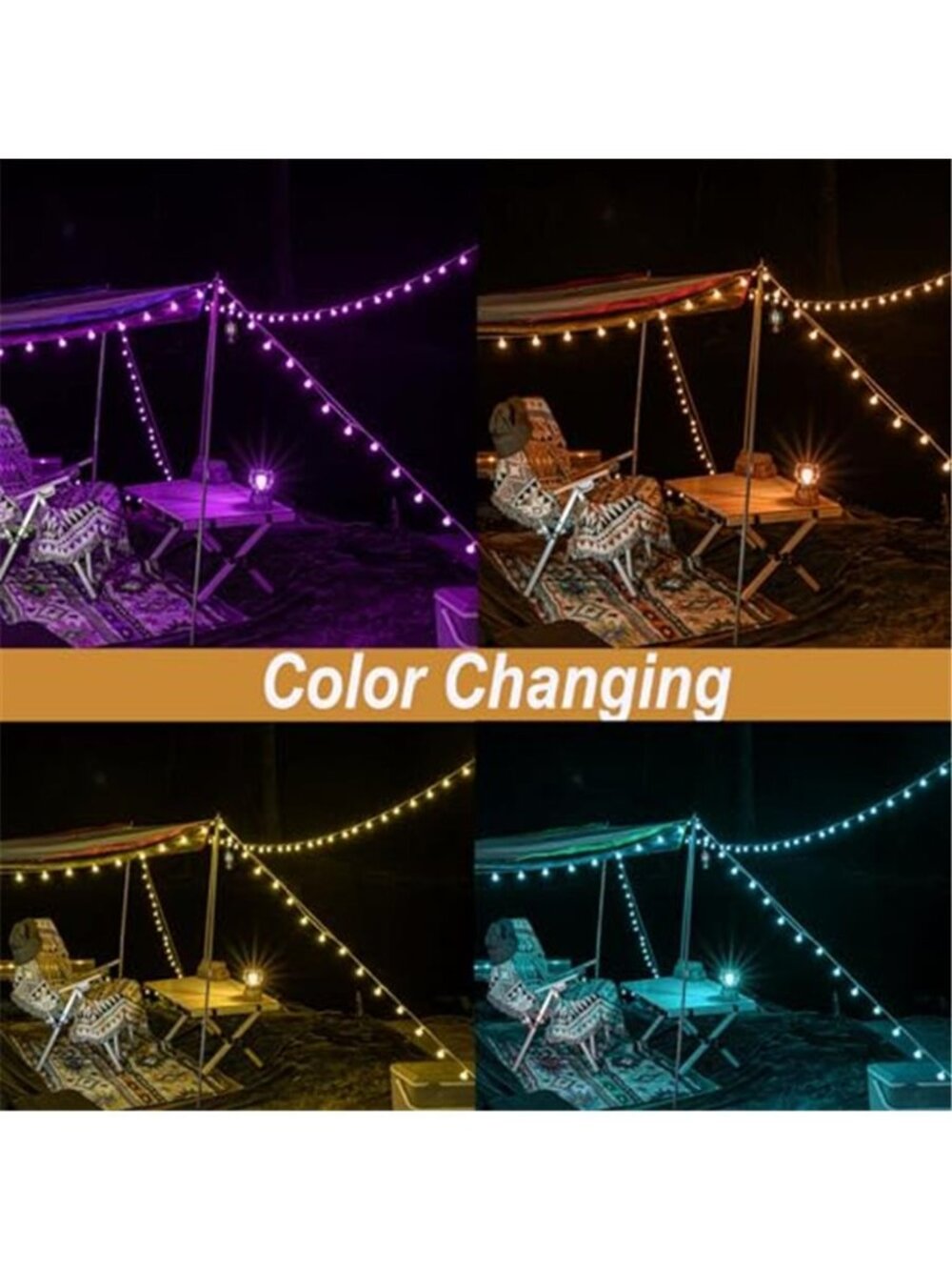 LED String Lights Color Changing USB Remote Timer Waterproof Indoor Outdoor - Picture 5 of 7